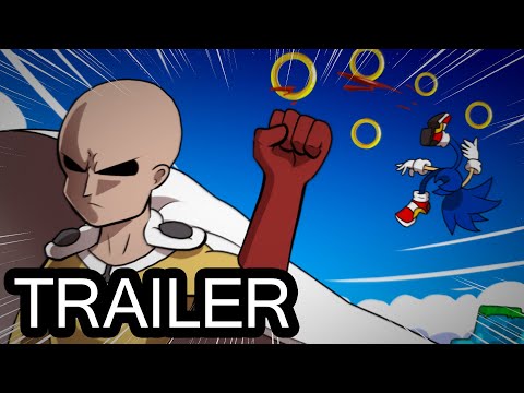 One Punch Man Vs Sonic The Hedgehog Trailer Fan Animation