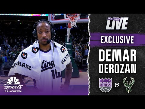 DeMar DeRozan shares how ‘collective effort' helped Kings beat Bucks on glass | NBC Sports CA