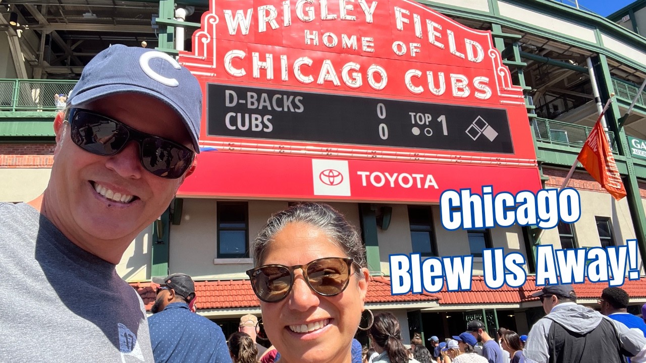 Chicago Completely Surprised Us | Wrigley Field, Deep Dish & City Walks