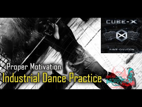 🔴Cyber Doll Morrigan ☣ Cube-[x] - Proper Motivation☣ Industrial Dance Practice]
