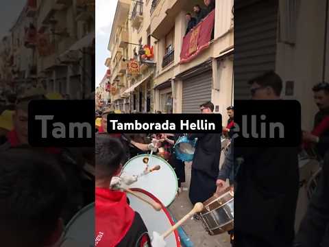 Tamborada Miércoles Santo Hellin 17-04-2025