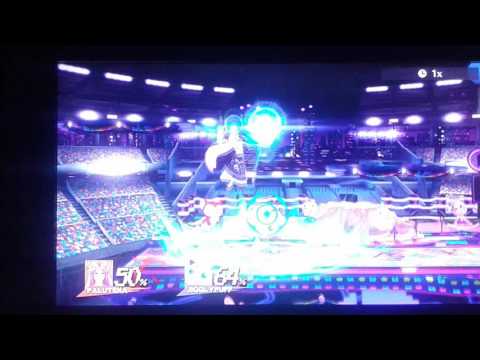 Smash Wii U - Palutena's Footstool Combo