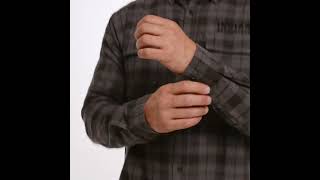 Men&#39;s Chicago Plaid Shirt, Black