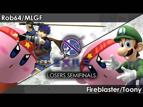 Project M: Rob64/MLGF V Fireblaster/Toony - Exile 72 Tournament SSBPM