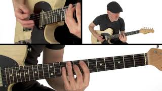 Honey Hush (Albert Collins) Guitar Lesson - Performance - Jeff McErlain