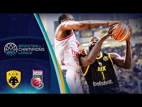 AEK v Brose Bamberg - Full Game - Quarter-Final - Basketball Champions League 2018-19