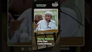 Ketakutan Apabila Tiada Duit 😩 #abukhadijah #ustazahmadrizam #harta #akhirat