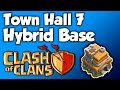Clash Of Clans - TH7 HYBRID BASE BEST TOWN ...