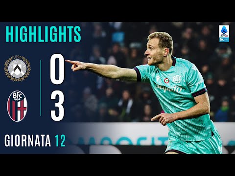 Video highlights della Udinese vs Bologna (0 a 3) - Giornata 12 - Fantacalcio e fantamedie