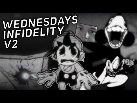MICKEY MOUSES NEW SONGS ARE INSANE. (Friday Night Funkin, Wednesdays Infidelity V2 Update Sad Mouse)
