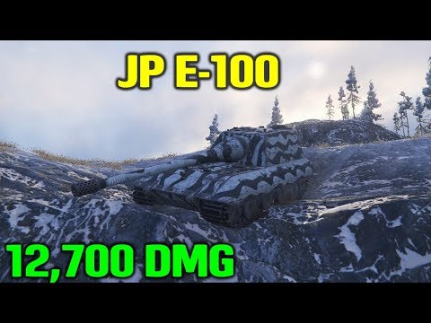 World Of Tanks | Jagdpanzer E 100 - 12700 Damage