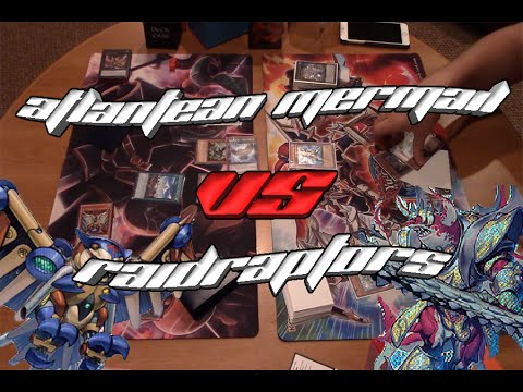 Yu-Gi-Oh Raidraptors Vs Atlantean Mermail - Full Match (August 2016)
