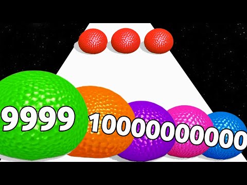 Ball Balloon Run vs Venom Run 3D - Gameplay Walkthrough (Freeplay, Max Level) New Update