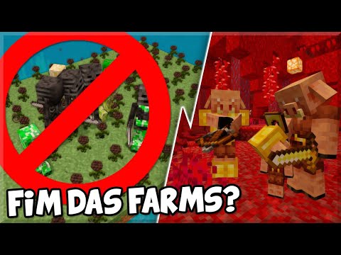 ✔ SERÁ O FIM DAS FARMS NO MINECRAFT 1.16?