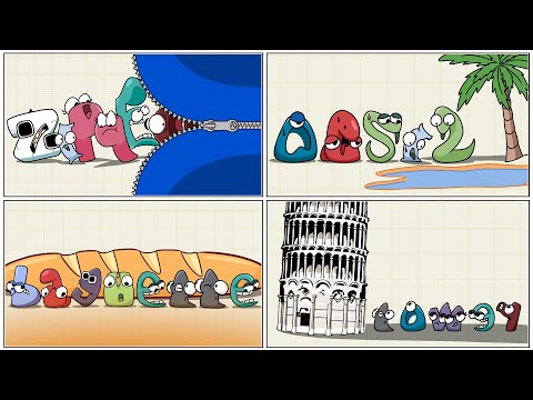 Alphabet Lore PARODY COMPILATION / Alphabet Lore animation @Mike Salcedo