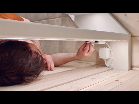 Renovation: hardwiring the Philips Hue Lightstrip Plus.