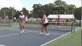 Prem Carnot "The Pickleball Guru" & Wendy Garrido vs The Hackenbergs Part 1