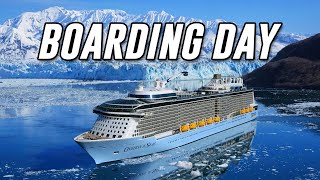 BOARDING THE SHIP! | Alaska Cruise Day 1