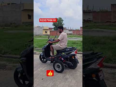 Electric handicap Three Wheeler Scooter / Back gear in handicap scooter #shorts