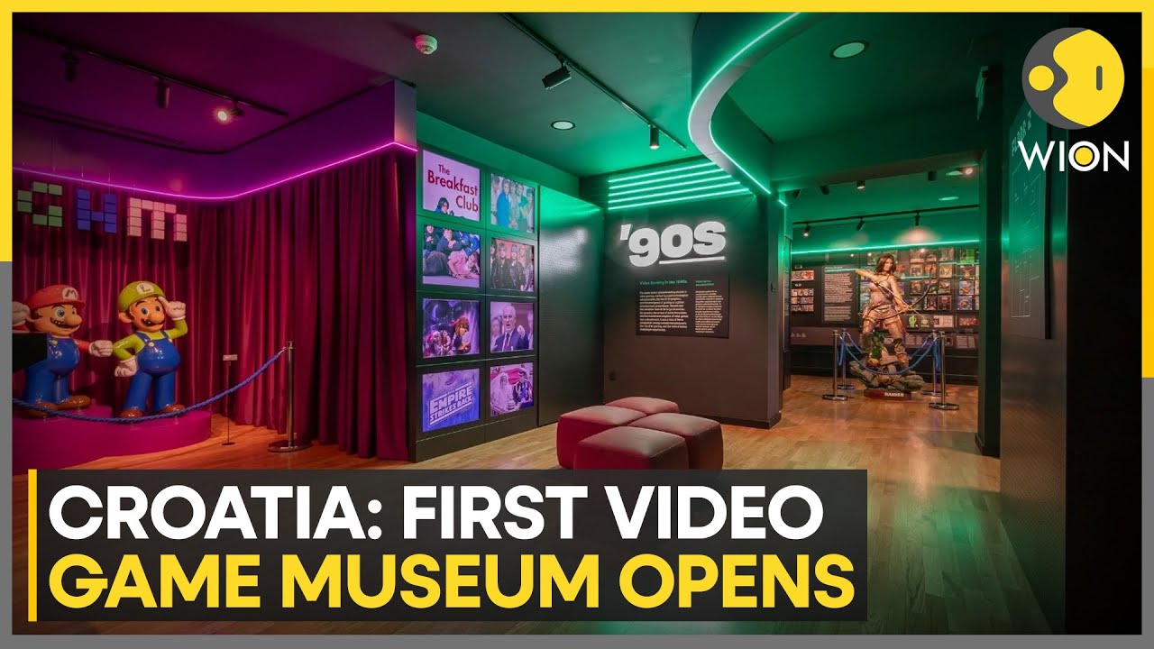 Croatia Open Its First Video Game Museum Showcasing Gaming Evolution From 1960s To Present | WION