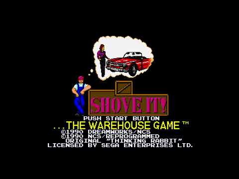 The Best of Retro VGM #1915 - Shove It! ...The Warehouse Game (Mega Drive/Genesis) - Title Screen