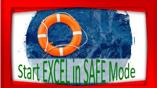 How To Start Excel In Safe Mode