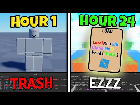 I Learned How To SCRIPT In 24 HOURS | Roblox