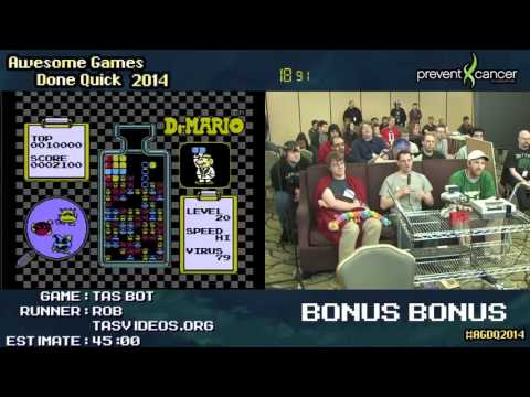 AGDQ 2014 Bonus Stream - Game 05 - Dr Mario