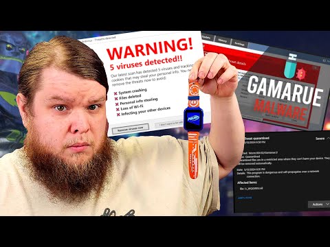 This NERF Smart Watch has MALWARE on it...