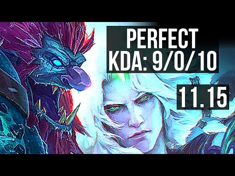 TRUNDLE vs VIEGO (JUNGLE) | 9/0/10, 600+ games, Legendary | NA Master | v11.15