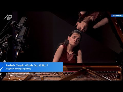 Frederic Chopin - Etude Op. 25, No. 7 | Astghik Ghukasyan