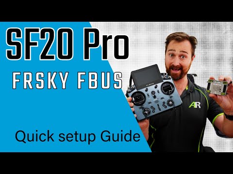 Frsky SF20 Pro Quick Setup Guide!