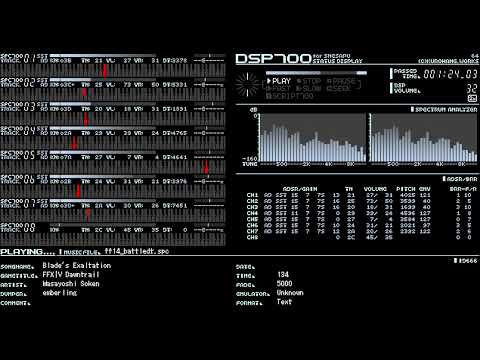 SPC700 cover: Final Fantasy XIV - Blade's Exaltation (Dawntrail Battle)
