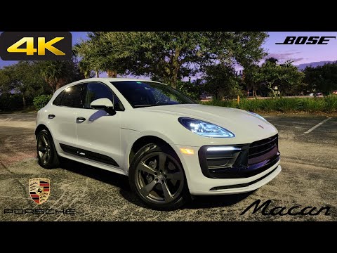 2022 Porsche Macan Base - POV Night Drive 4K (Binaural Audio) Bose Surround System