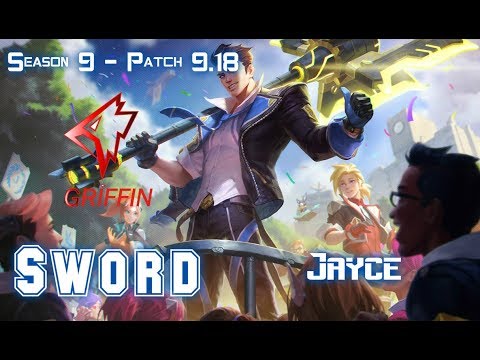GRF Sword JAYCE vs WUKONG Top - Patch 9.18 KR Ranked