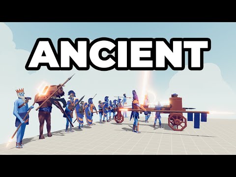 ANCIENT FACTION vs EVERY OTHER FACTION   Totally Accurate Battle Simulator TABS