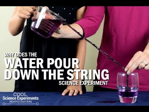 Pouring Water into a Glass Experiment