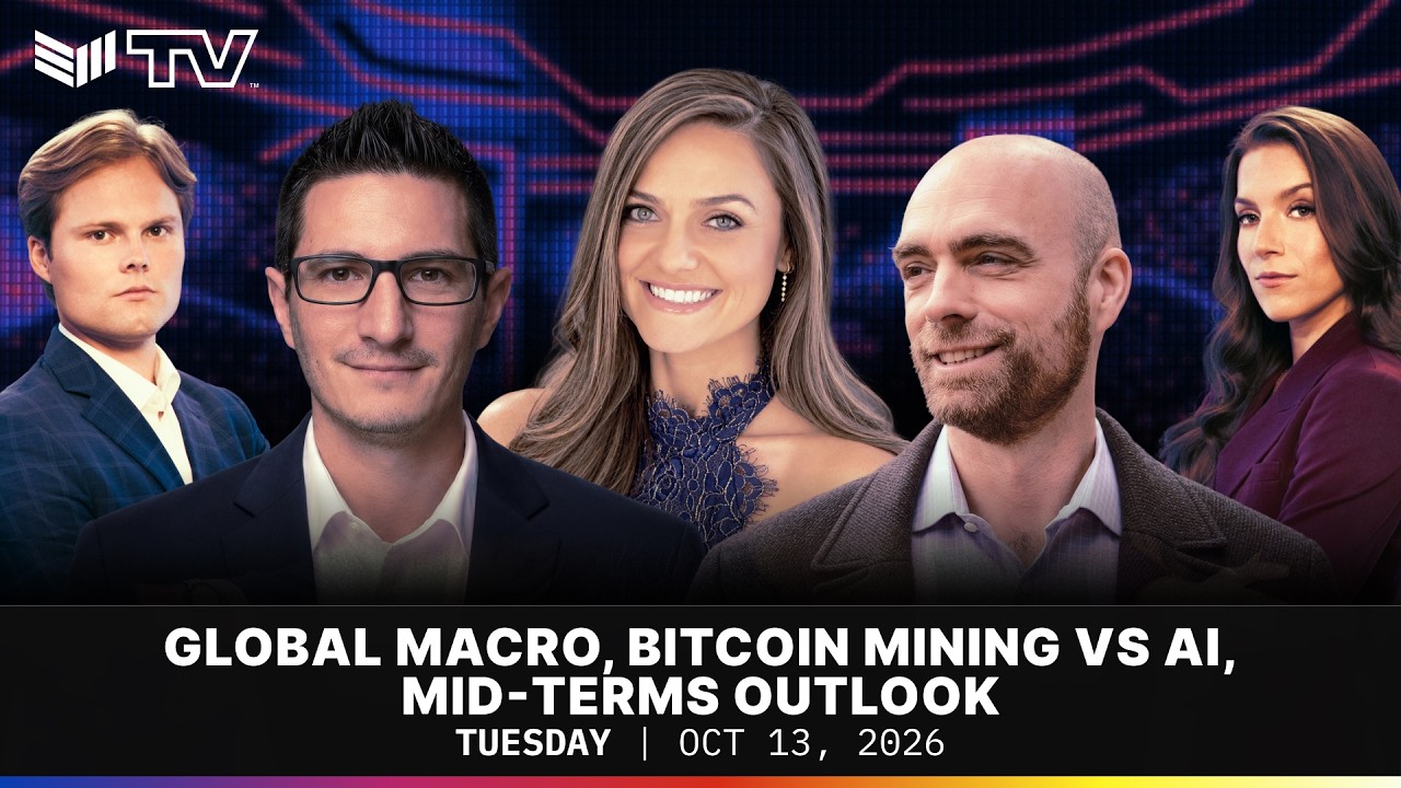 Global Macro, Bitcoin Mining vs AI, Mid-Terms Outlook | BMTV Oct. 13, 2026