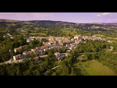 Italian village with a drone - Cercepiccola dall'alto - Cercepiccola from above, Italy, Molise
