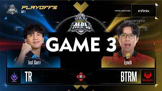 Download lagu TR vs BTRM GAME 3 MPL MY S17 PLAYOFFS | Bigetron MY vs Team Rey mp3