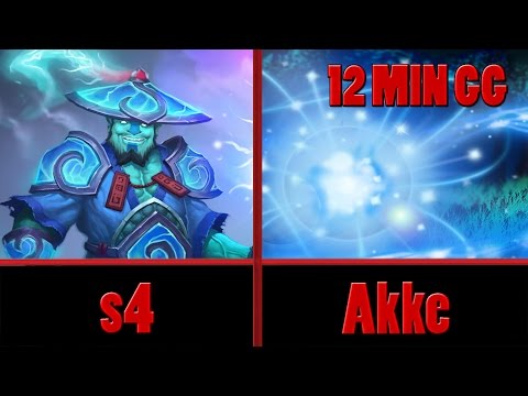 s4 plays Storm Spirit with Akke as Io, 12 MIN GG