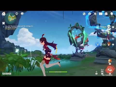 Genshin Impact: Suche nach verbleibenden Muscheln Rätsel Quests etc (Goldapfelarchipel erkunden 2/3)