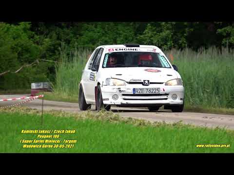 Kamiński Łukasz/Czoch Jakub- Peugeot 106- I Super Sprint Mielecki - Targum Wadowice Górne 30-05-2021