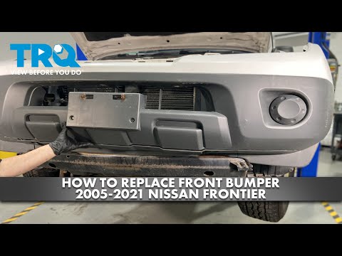 How to Replace Front Bumper 2005-2021 Nissan Frontier