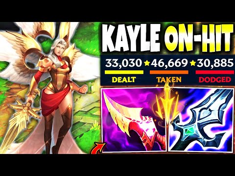 My On-Hit Kayle Season 13 Build combines both AD and AP to be a MONSTER 🔥 LoL Top Kayle s13 Gameplay