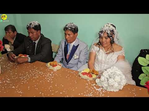 3🔴MATRIMONIO EN MACHA POTOSÍ BOLIVIA. 🔴💏Los Novios Obed y Norca