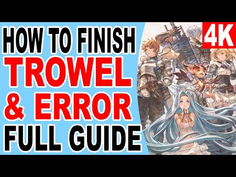 How to Finish Trowel and Error - Side Quest - Desert Ash - Granblue Fantasy Relink