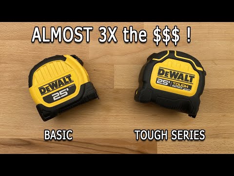Why The Dewalt Tough Series Tape Measure Costs Almost 3X More
