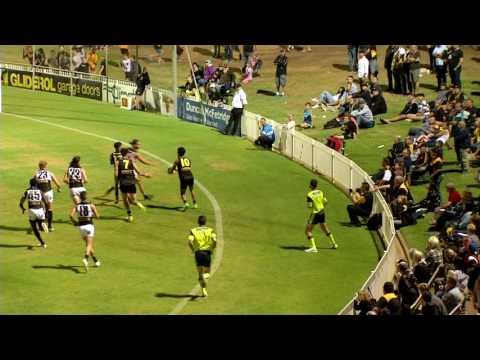 Terry Milera (Glenelg) kicks a beauty - Rd 1 2017