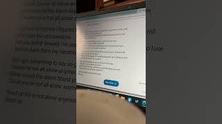 Kansas..&quot;We&#39;re not all alone anymore&quot;...P STEPHEN VOCALS to IPHONE